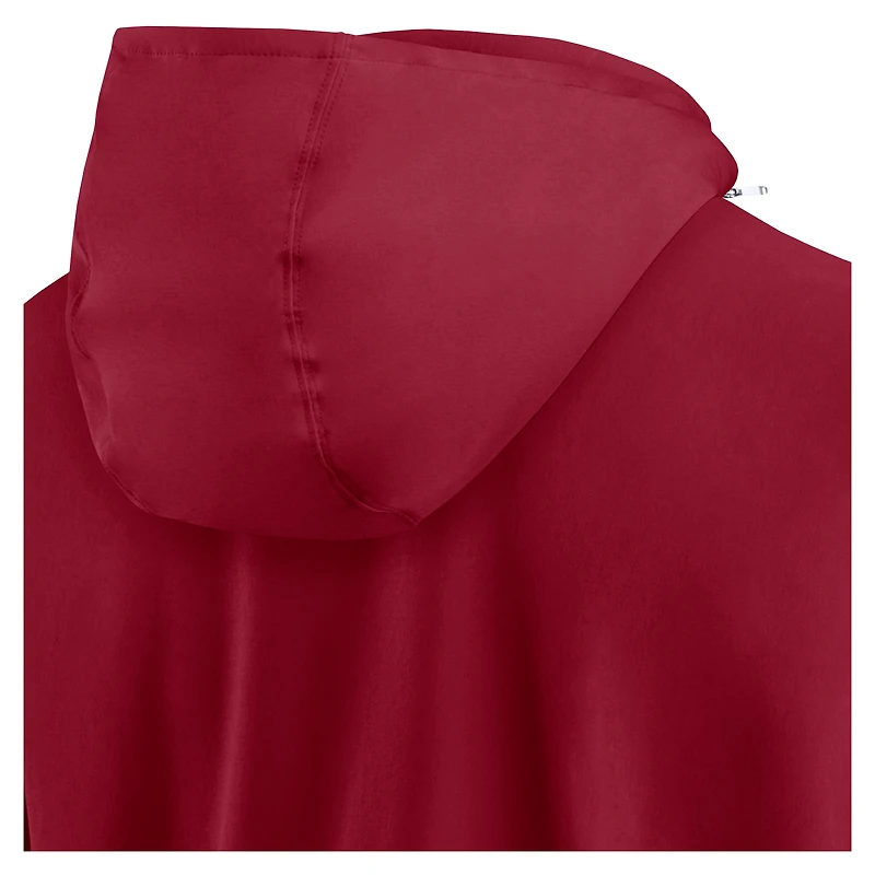 Men's Nike Crimson Alabama Tide Sideline Coaches Quarter-Zip Jacket