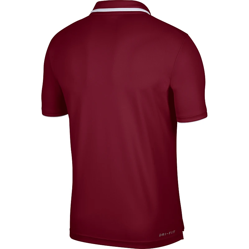 Polo de performance Nike Crimson Alabama Tide Wordmark pour homme
