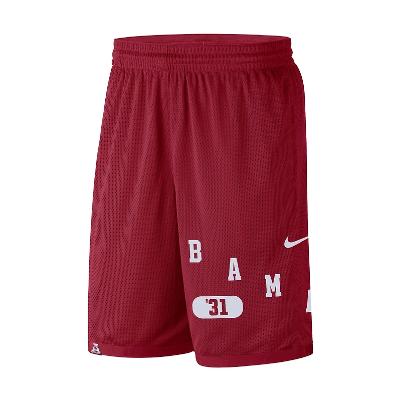 Short de performance Nike Crimson Alabama Tide Wordmark pour homme