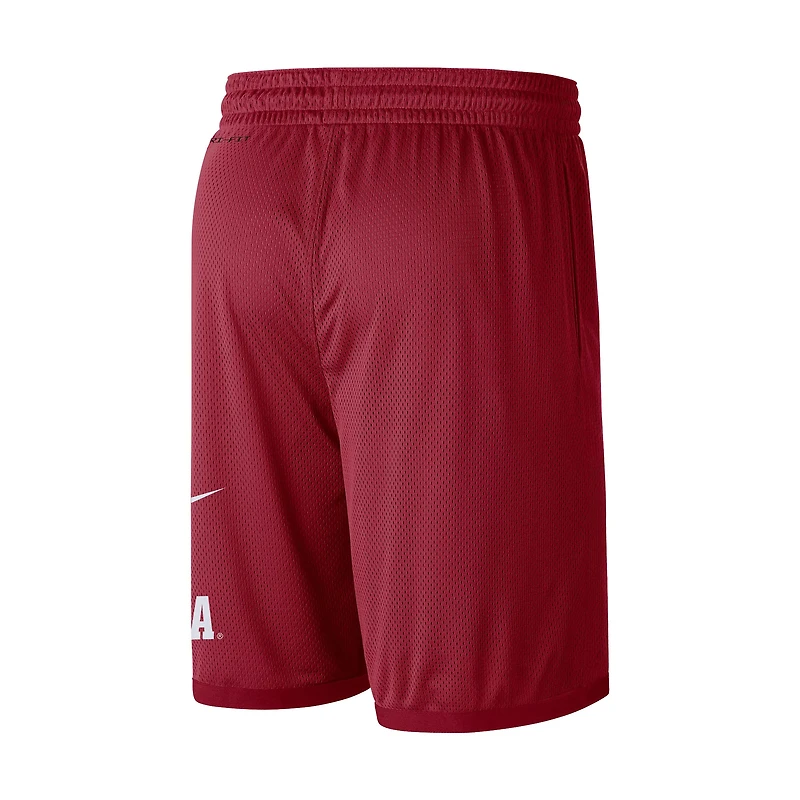 Short de performance Nike Crimson Alabama Tide Wordmark pour homme