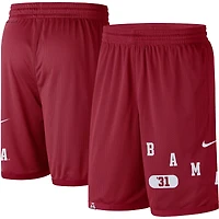 Short de performance Nike Crimson Alabama Tide Wordmark pour homme