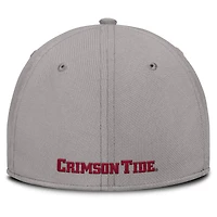 Casquette Nike grise Alabama Crimson Tide 2025 Performance Flex pour homme