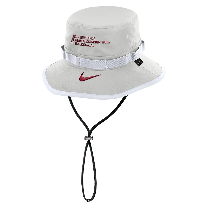 Men's Nike Alabama Crimson Tide 2025 Sideline Apex Boonie Performance Bucket Hat