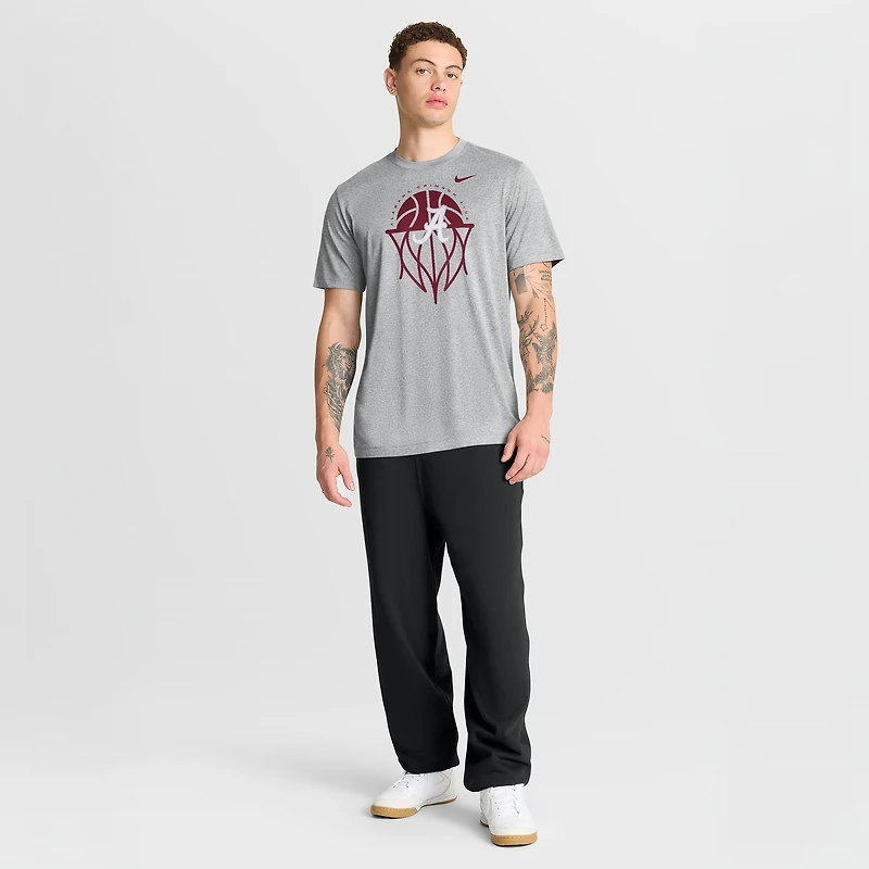 Men's Nike Alabama Crimson Tide Basketball Icon Legend Dri-FIT T-Shirt