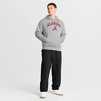 Sweat à capuche Nike Alabama Crimson Tide Club Fleece Arch pour homme, gris
