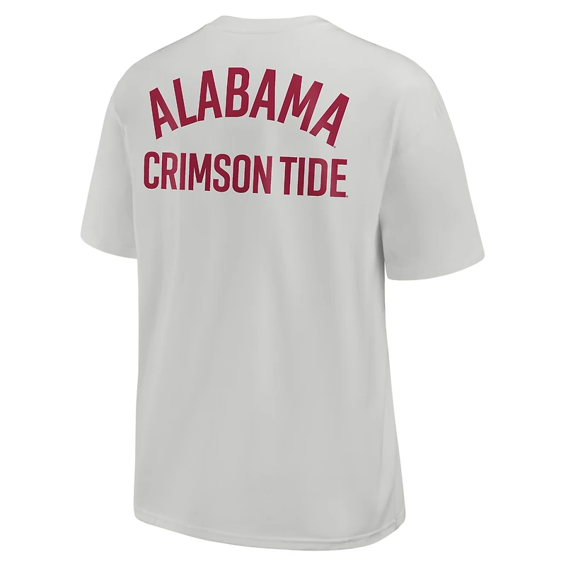 T-shirt Nike gris Alabama Crimson Tide Legacy 2-Hit Max90 Pocket pour homme