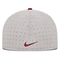 Casquette ajustée True Performance On-Field Dugout Nike grise pour homme Alabama Crimson Tide