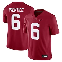 Maillot de football Nike Kobe Prentice Crimson Alabama Tide NIL pour homme