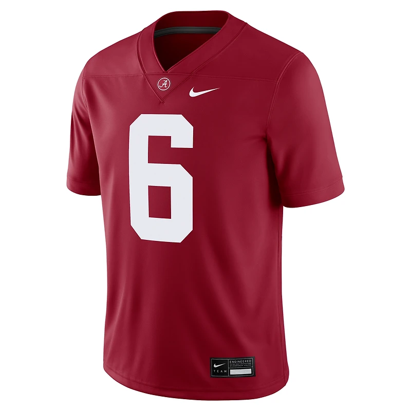 Maillot de football Nike Kobe Prentice Crimson Alabama Tide NIL pour homme