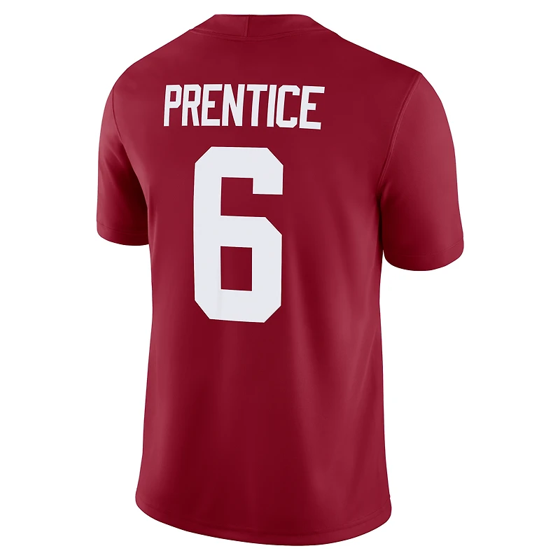 Maillot de football Nike Kobe Prentice Crimson Alabama Tide NIL pour homme