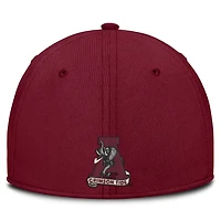 Casquette Nike Legacy Swooshflex Dri-FIT pour homme, coloris naturel/cramoisi Alabama Crimson Tide