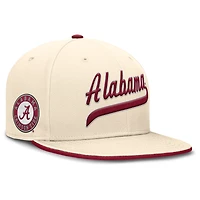Casquette ajustée Nike Natural Alabama Crimson Tide 2026 Primetime pour homme
