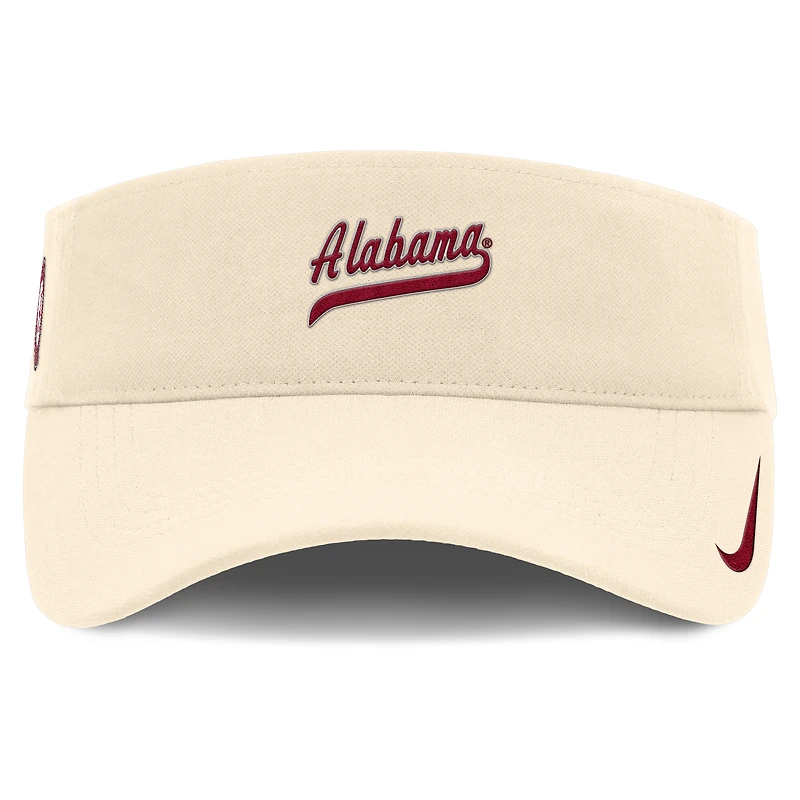 Visière ajustable Nike Natural Alabama Crimson Tide Primetime Ace pour homme