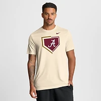 Men's Nike Natural Alabama Crimson Tide Primetime Baseball Icon Legend Dri-FIT T-Shirt