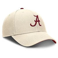 Casquette ajustable Nike Natural Alabama Crimson Tide Primetime Rise Dri-FIT pour homme