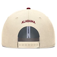 Casquette ajustable Nike Natural Alabama Crimson Tide Primetime Rise Dri-FIT pour homme