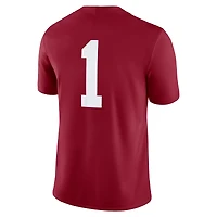 Maillot de match Nike #1 Crimson Alabama Tide pour homme