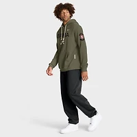 Men's Nike Olive Alabama Crimson Tide 2025 Military Appreciation Standard Issue Dri-FIT Hoodie