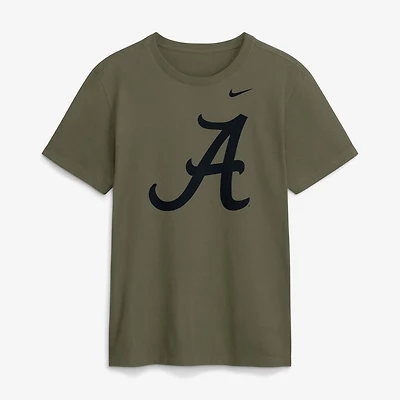 T-shirt Nike Olive Alabama Crimson Tide Primetime Logo Dri-FIT pour homme