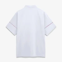 Veste d'entraîneur Nike blanche Alabama Crimson Tide 2026 Sideline à manches courtes et fermeture éclair au quart pour homme