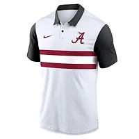 Men's Nike White Alabama Crimson Tide Campus Pattern Vapor Dri-FIT Polo