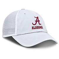 Casquette ajustable Nike Alabama Crimson Tide Club Trucker pour homme blanche