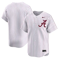 Men's Nike White Alabama Crimson Tide College Limited Baseball Jersey