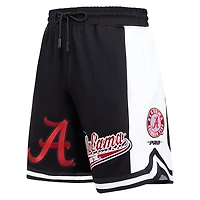 Men's Pro Standard Black Alabama Crimson Tide Script Tail DK 2.0 Shorts