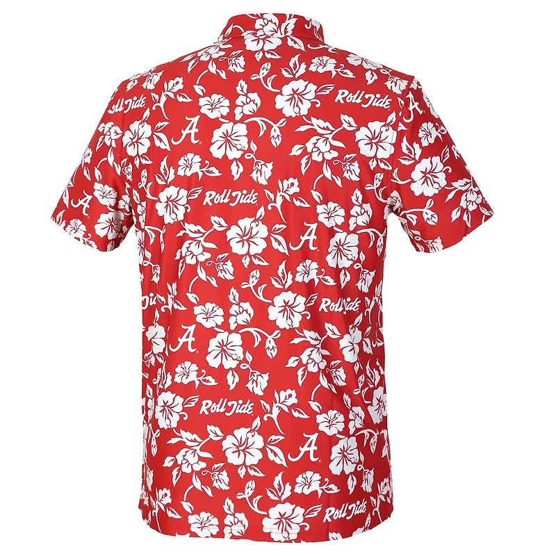 Men's Reyn Spooner Crimson Alabama Tide Pua Performance Polo