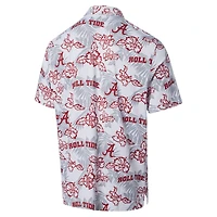 Men's Reyn Spooner White Alabama Crimson Tide Performance Polo