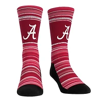 Lot de chaussettes et caleçons boxeurs Rock Em Socks Alabama Crimson Tide Primary Crew pour hommes