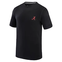 T-shirt de plage Tommy Bahama noir Alabama Crimson Tide Sport Bali pour hommes