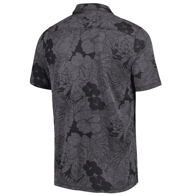 Men's Tommy Bahama Charcoal Alabama Crimson Tide Miramar Blooms Polo