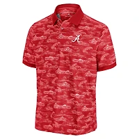 Men's Tommy Bahama Crimson Alabama Tide Sport Bay View IslandZone Polo