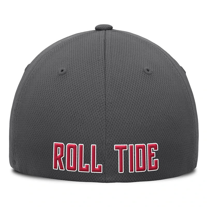 Casquette Flex Alabama Crimson Tide Reflex Logo Top of the World Anthracite pour homme