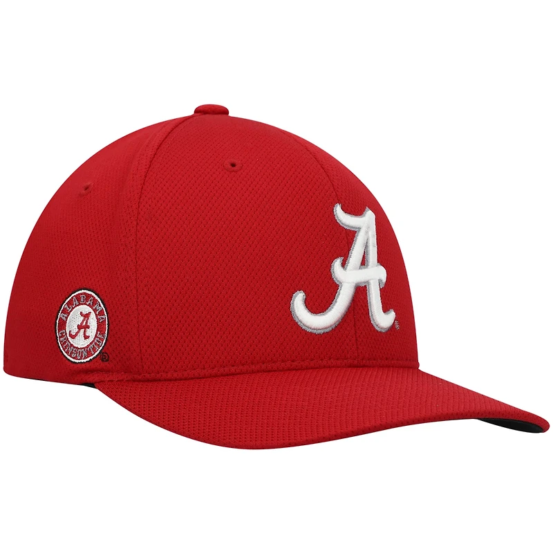 Men's Top of the World Crimson Alabama Tide Reflex Logo Flex Hat
