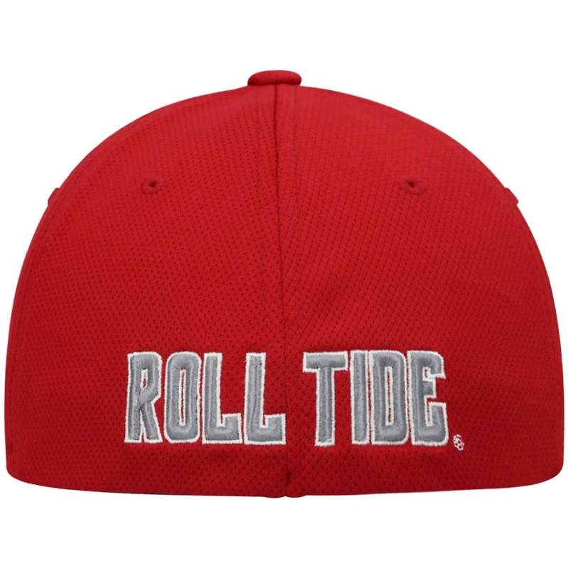 Casquette Flex Top of the World Crimson Alabama Tide pour homme