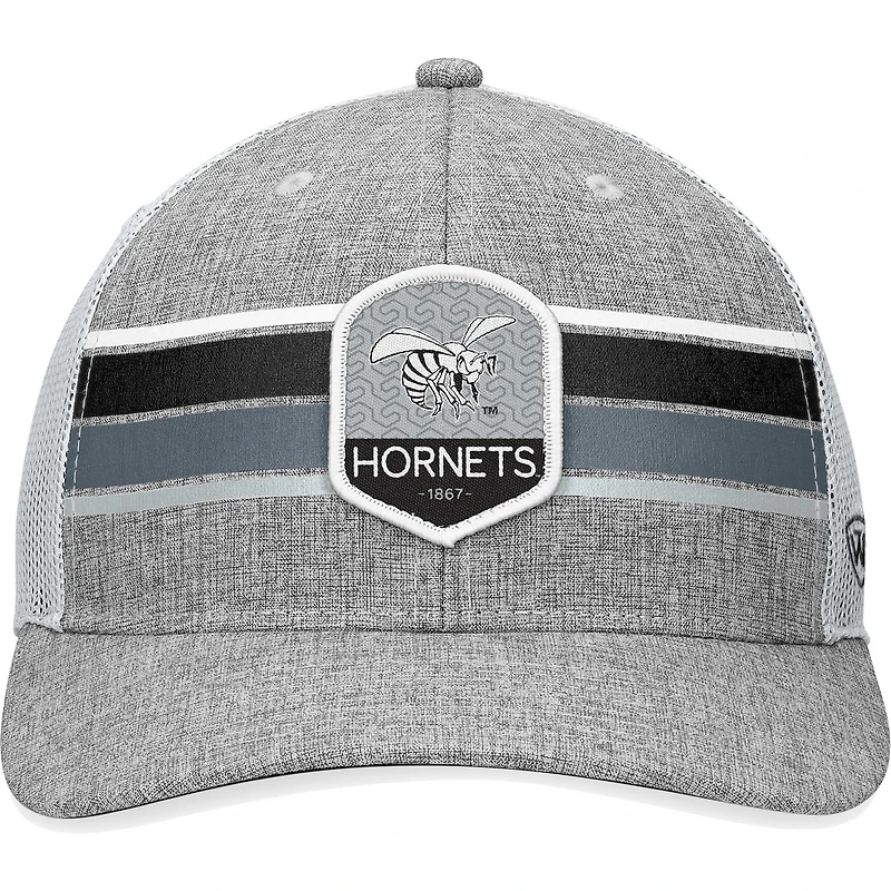 Casquette ajustable pour homme Top of the World Heather Grey Alabama Crimson Tide Essential Trucker