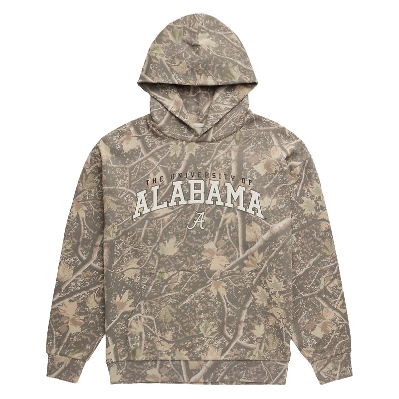 Men's Uscape Apparel Camo Alabama Crimson Tide Back Bay Fleece Hoodie