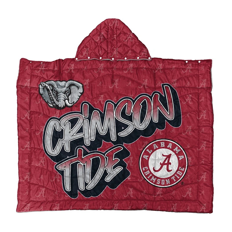 Cape de héros portable Pegasus Alabama Crimson Tide 54" x 70"