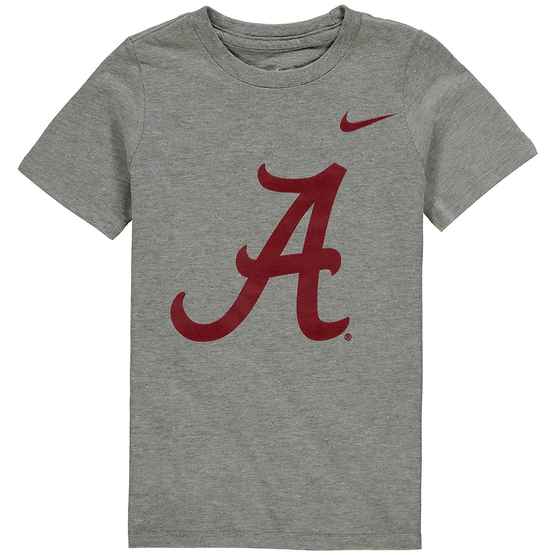 T-shirt préscolaire Nike Alabama Crimson Tide Logo charbon de bois
