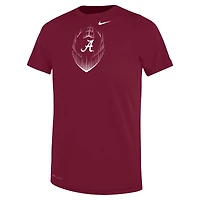 Preschool Nike Crimson Alabama Tide Legend Football Performance T-Shirt