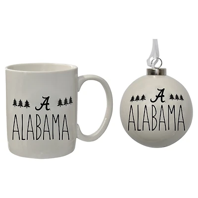 The Memory Company Alabama Crimson Tide Holiday Ornament & Mug Set