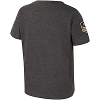 T-shirt de camp d'entraînement d'appréciation militaire pour tout-petits Colosseum Charcoal Alabama Crimson Tide OHT