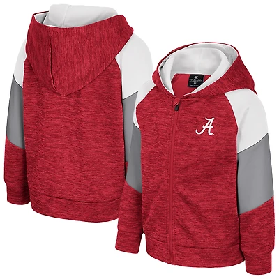 Toddler Colosseum Crimson Alabama Tide Spirit Hollow Full-Zip Hoodie