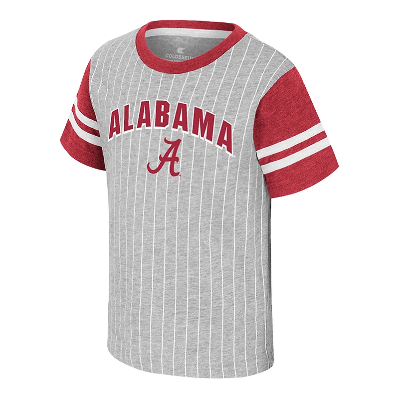 T-shirt Airball gris chiné pour tout-petits Colosseum Alabama Crimson Tide