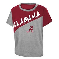 Toddler Heather Gray Alabama Crimson Tide Super Star T-Shirt & Shorts Set