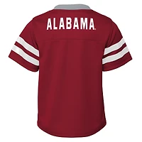 Ensemble haut et pantalon à col en V pour tout-petits Outerstuff Crimson/Gray Alabama Crimson Tide Red Zone deux pièces