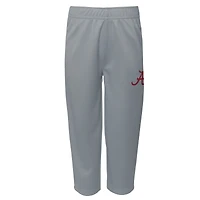 Ensemble haut et pantalon à col en V pour tout-petits Outerstuff Crimson/Gray Alabama Crimson Tide Red Zone deux pièces