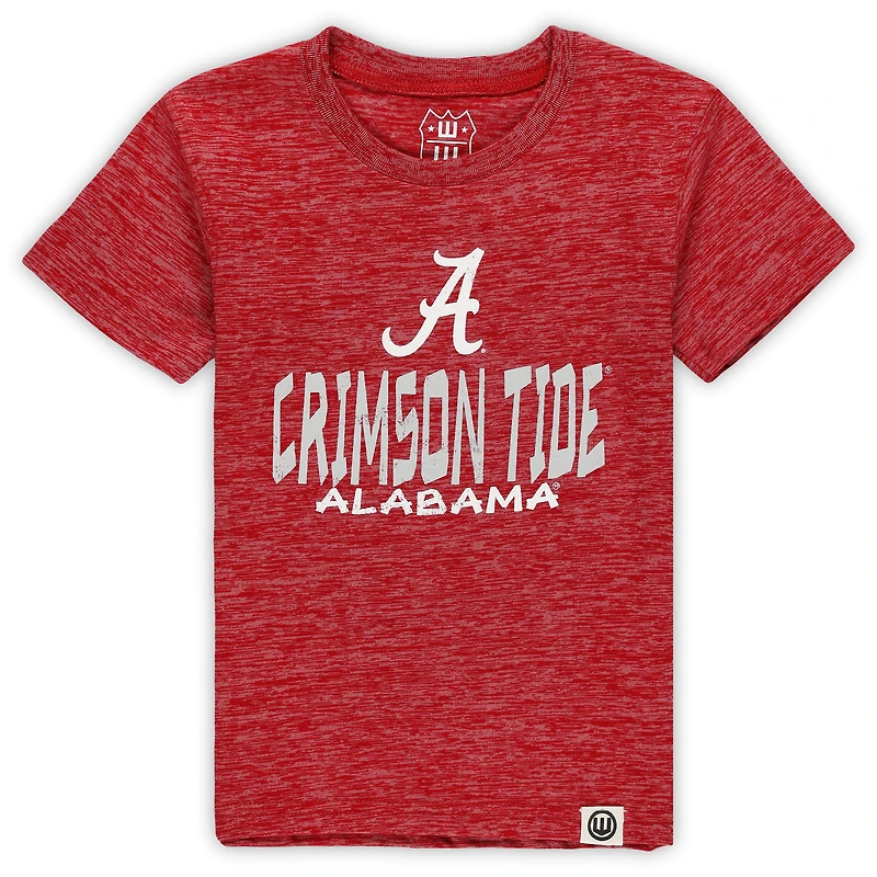 Toddler Wes & Willy Alabama Crimson Tide Cloudy Yarn T-Shirt Shorts Set